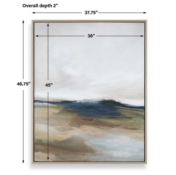Prairie's Edge Hand Painted Canvas