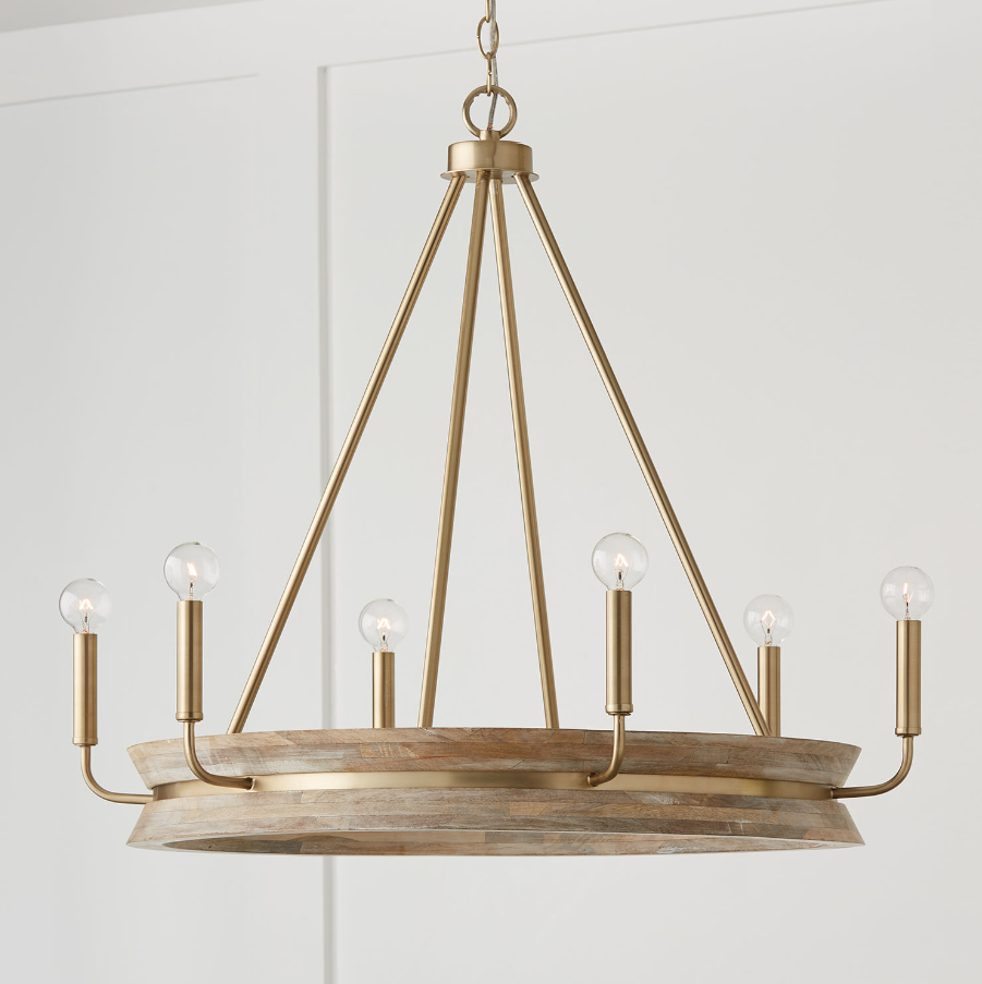 Finn 6-Light Chandelier - Thumbnail 2