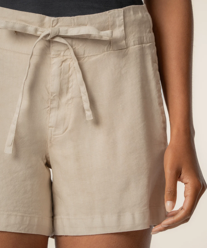 Kut From the Kloth Katie Linen High Rise Short, Sand