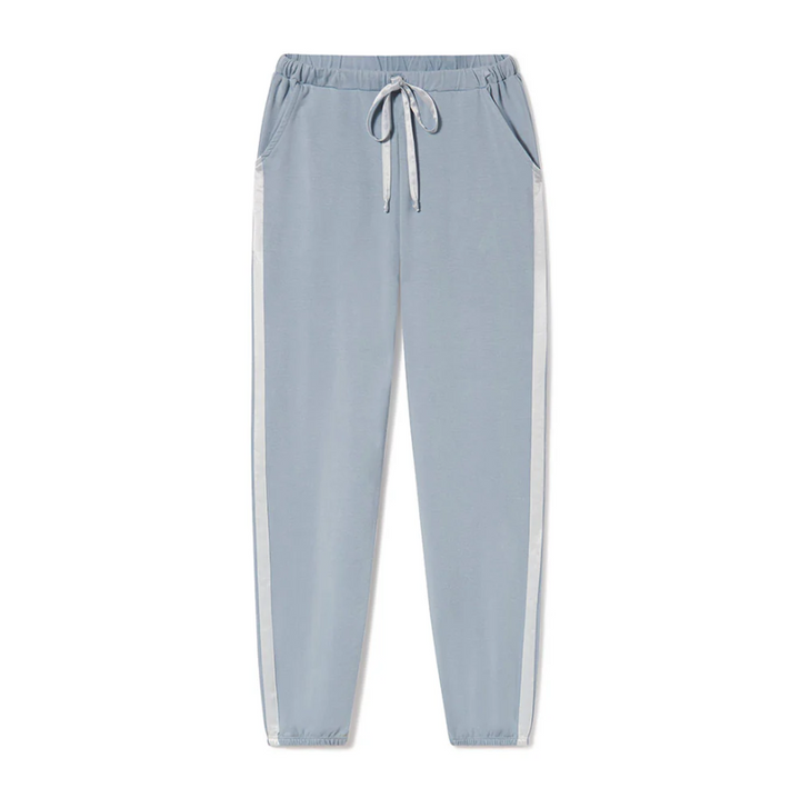 PJ Harlow Blair Satin Trim Sweatpants