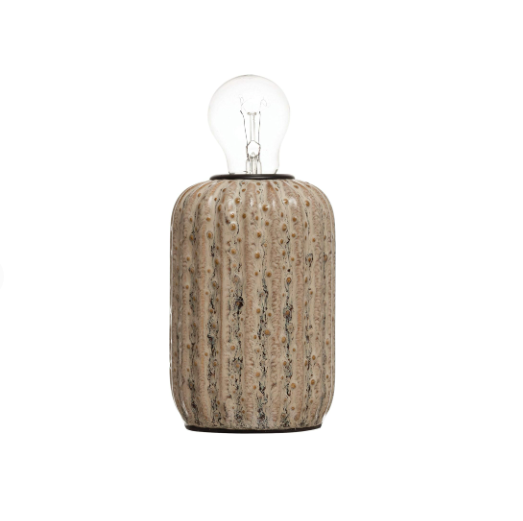 13 Hub Lane Stoneware Table Lamp
