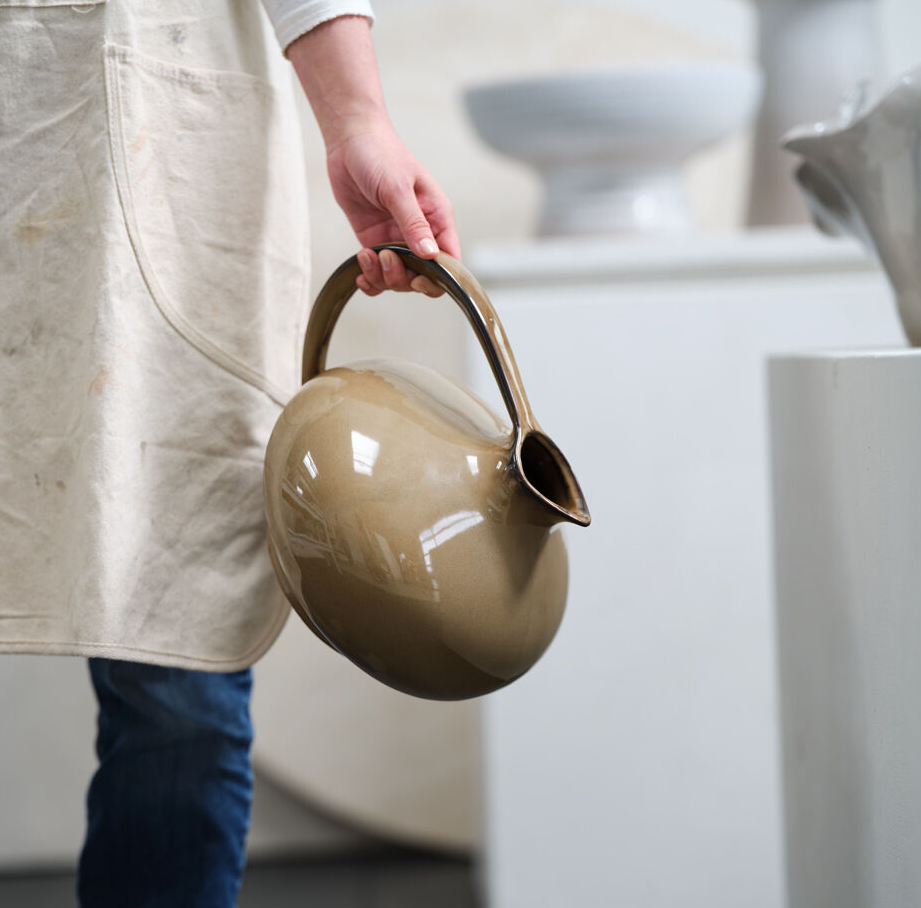 Serpentine Pitcher - 13 Hub Lane   |  Ceramic Vases