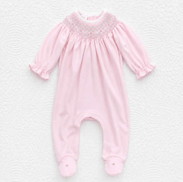 Junie's Classics Bishop Footie, Pink