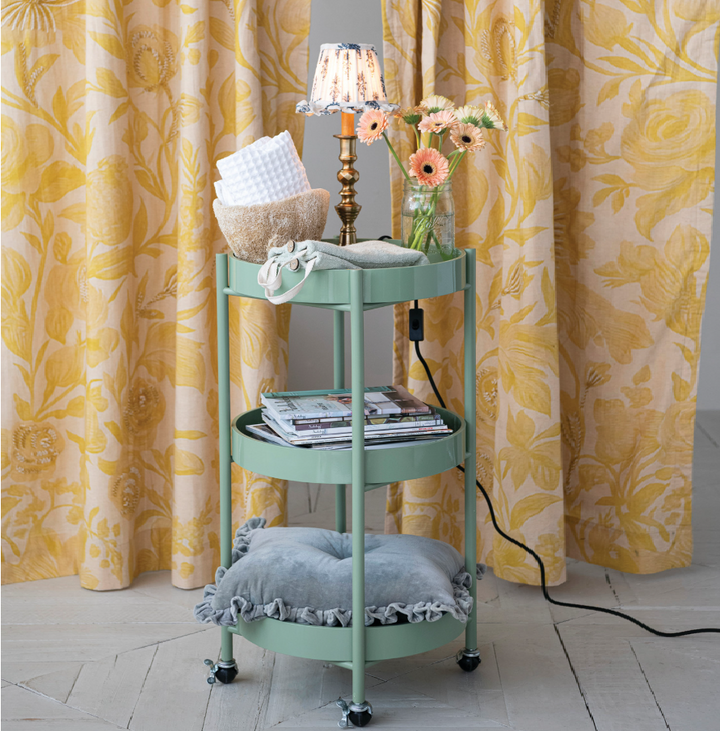 3-Tier Castered Cart w/ Removable Trays