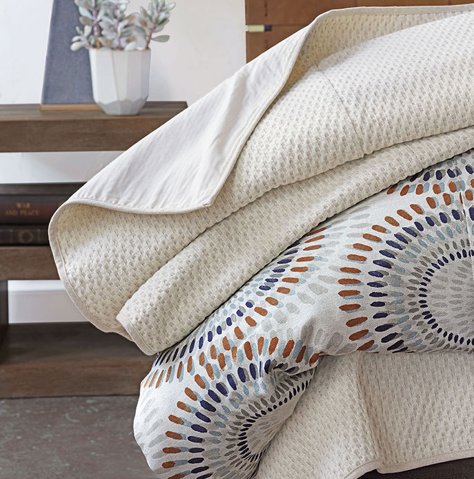 Custer Linen Coverlet - Thumbnail 3