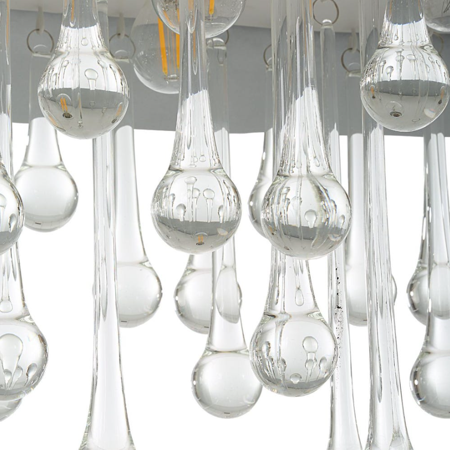 Downpour 10-Light Pendant, Oval - 13 Hub Lane   |  Pendants