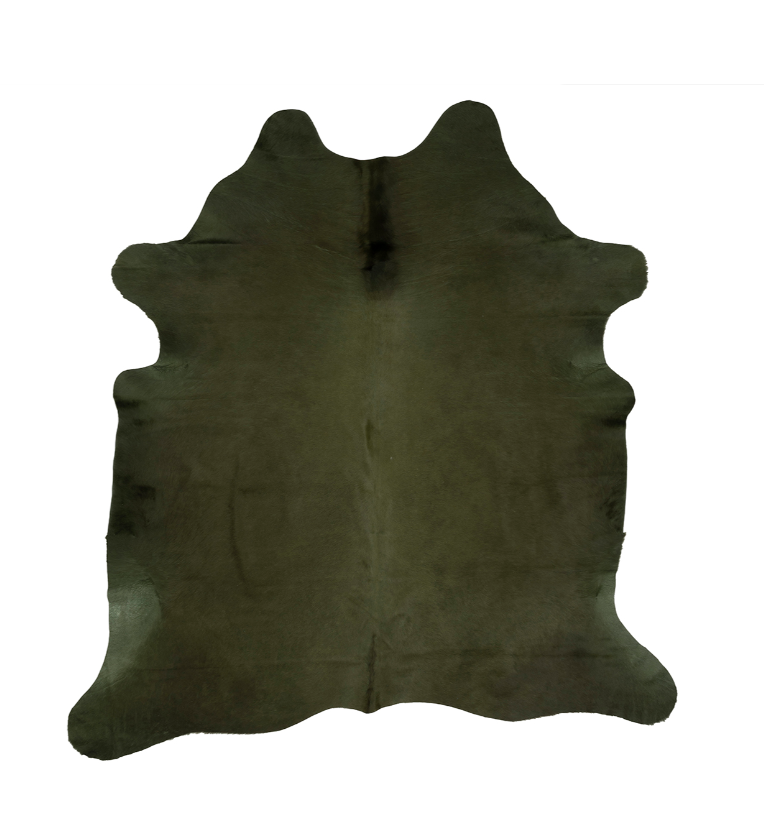 Olive Dyed Cowhide