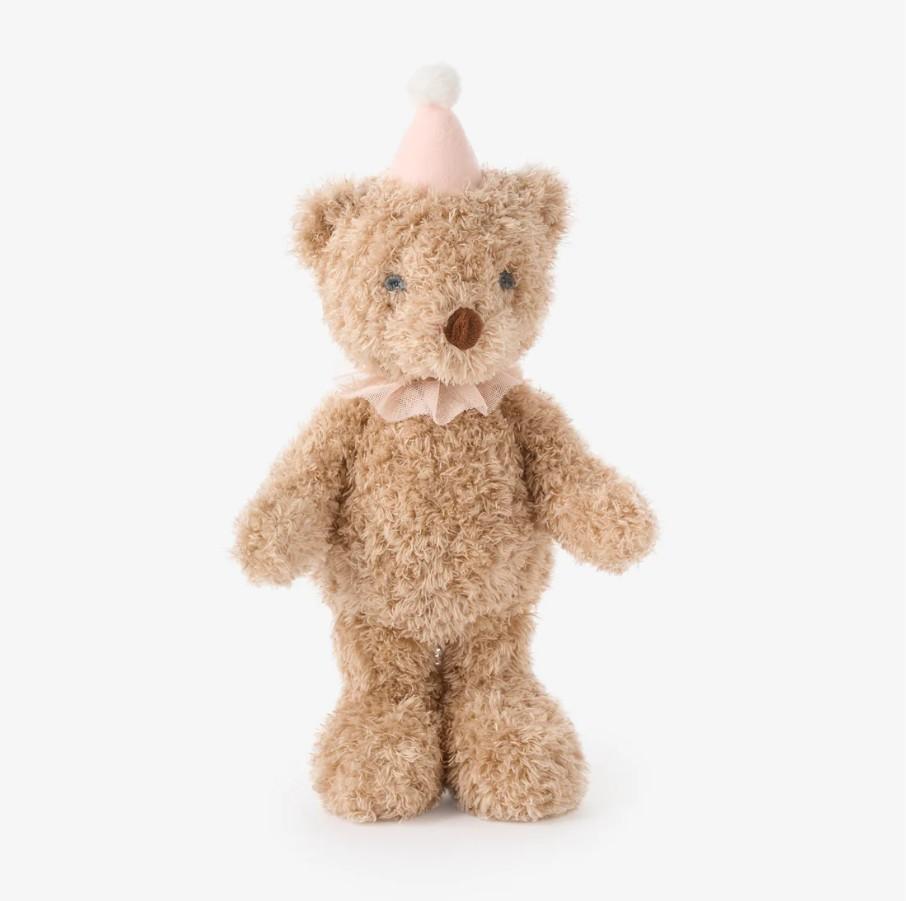 Pink Birthday Bear Plush Toy w/ Gift Box