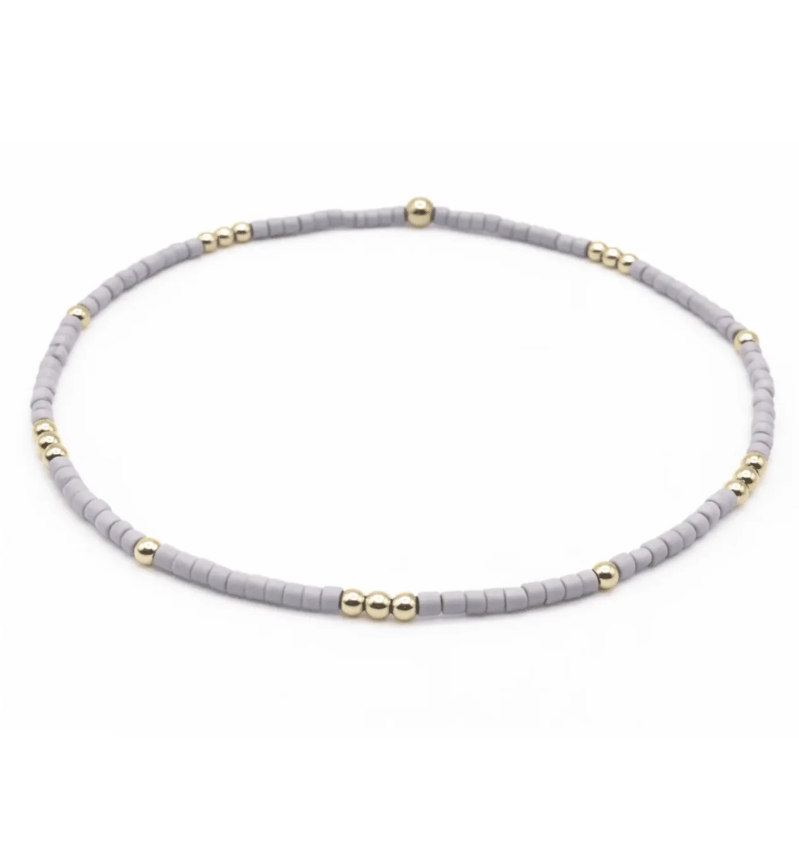 Newport Beaded Bracelet - 2mm