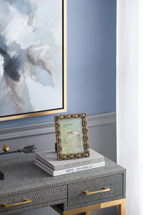 Textured Gold Frame - 13 Hub Lane   |  