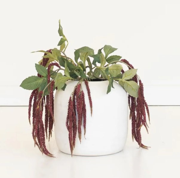 Artificial Crimson Amaranthus Spray