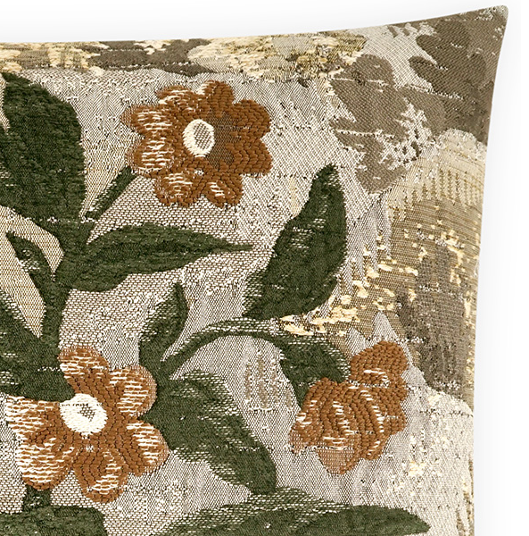 Barcelos Pillow, Pine - 13 Hub Lane   |  Embroidered Pillows