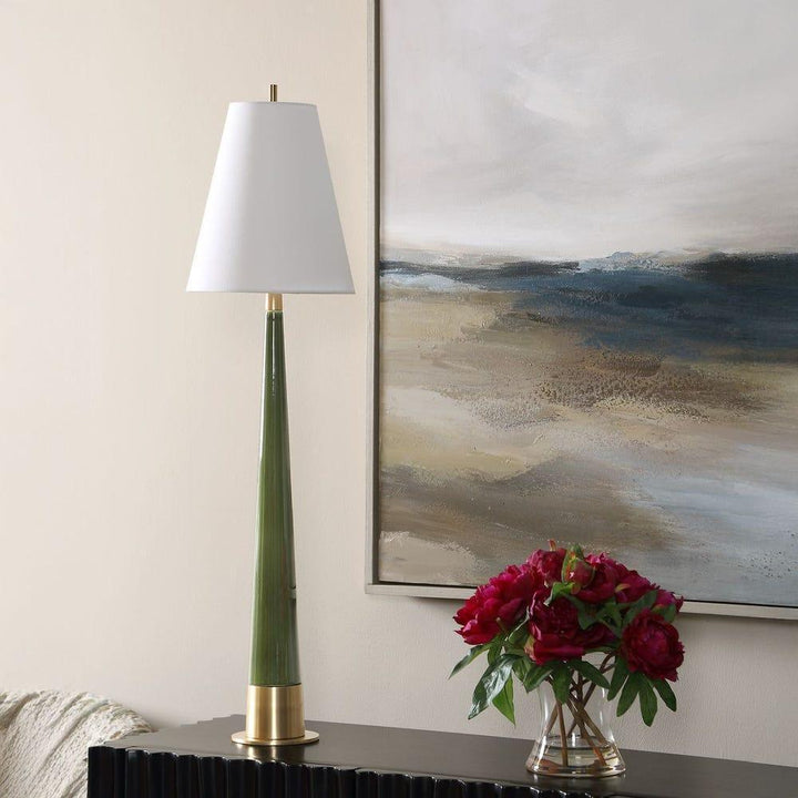 Riccardi Table Lamp, Moss