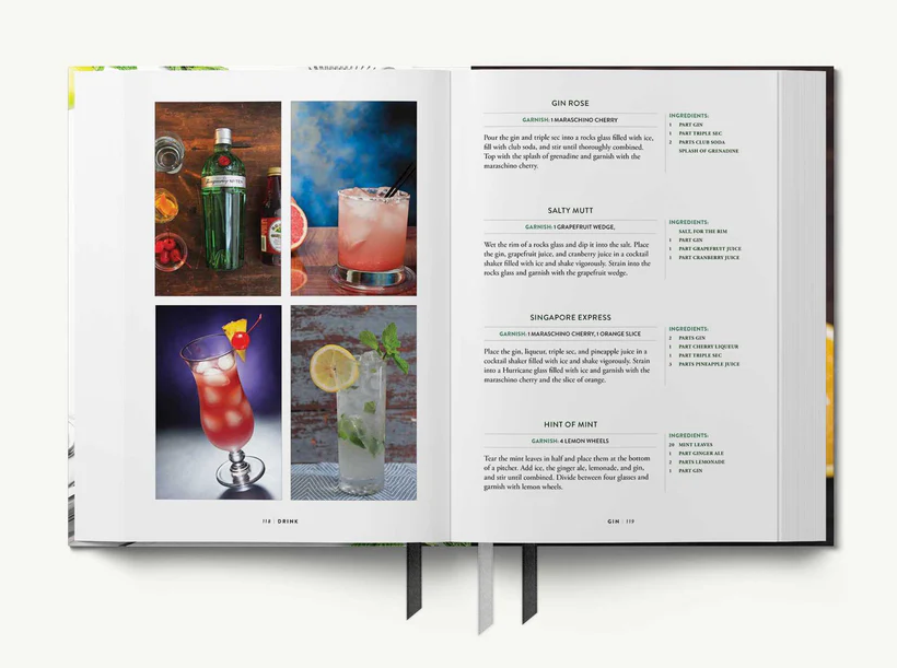 Drink: The Ultimate Cocktail Book - Over 1,100 Cocktail, Wine, and Spirits Recipes - 13 Hub Lane   |  
