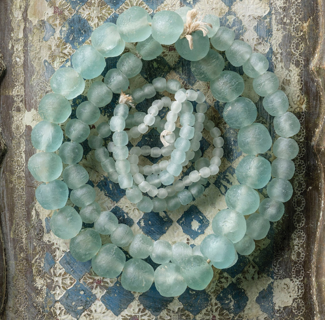 African Recycled Glass Beads - 13 Hub Lane   |  Decorative Beads