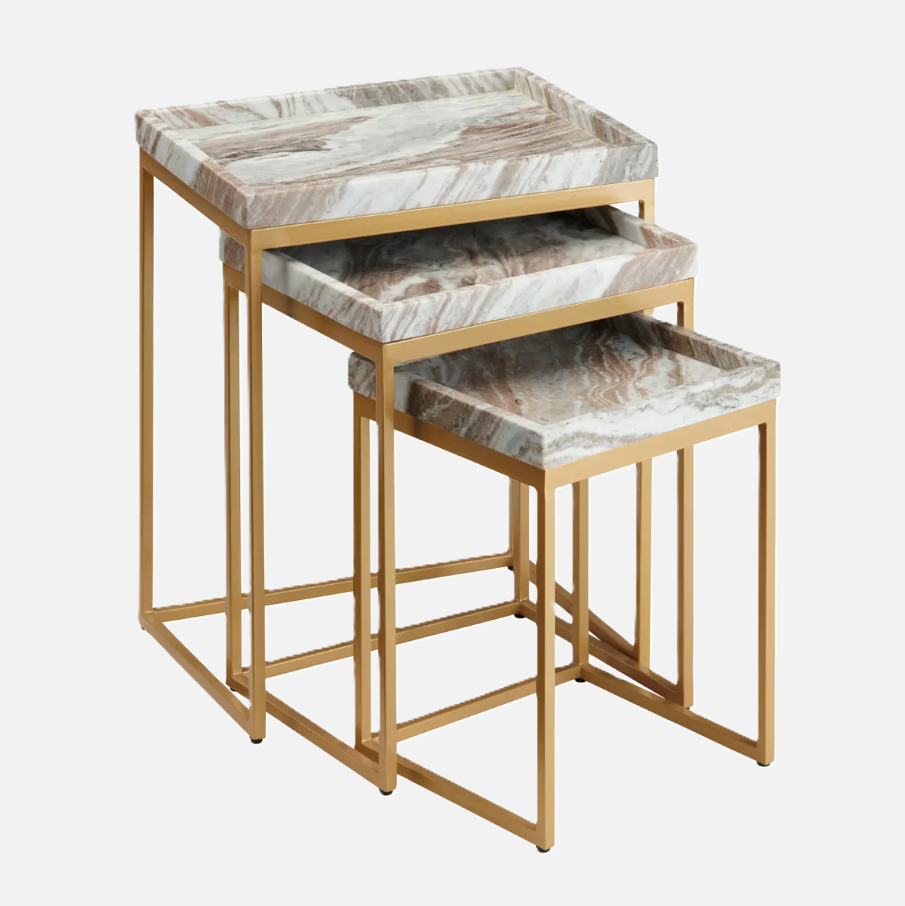 Torrento Marble Nesting Tables - 13 Hub Lane   |  