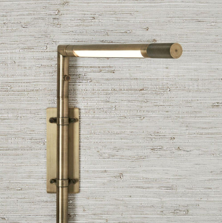 Highlight 1 Light Sconce, Antique Brass