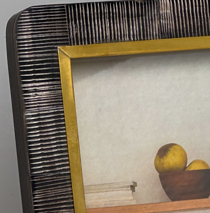 Fish Horn Photo Frame, Black - 13 Hub Lane   |  Horn Frames