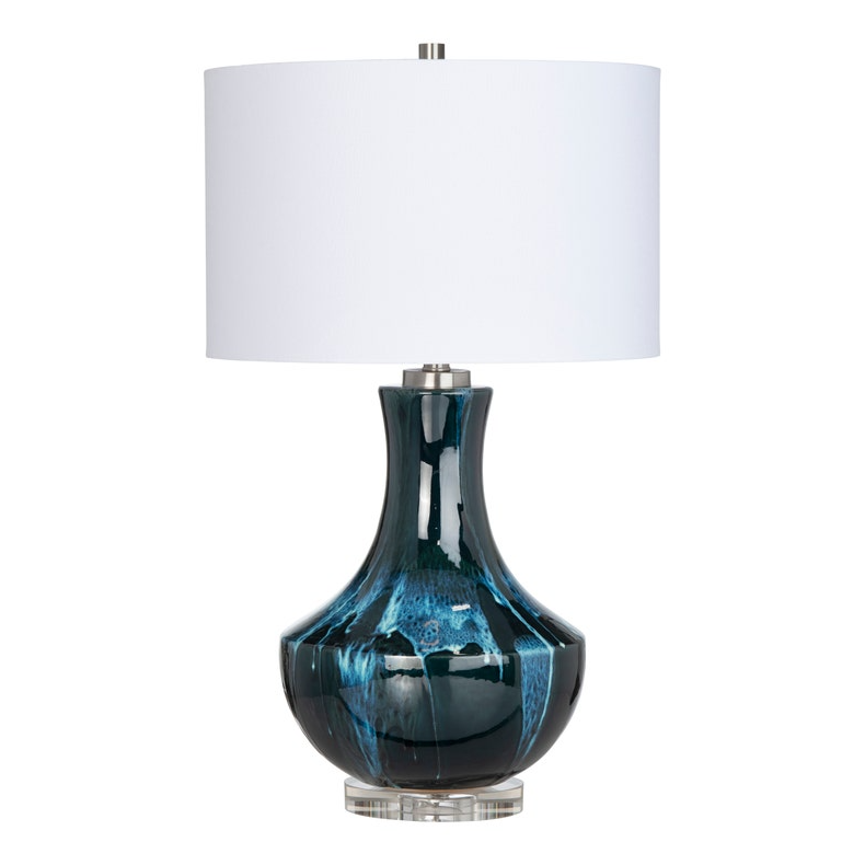 Maya Glazed Table Lamp - Thumbnail 2