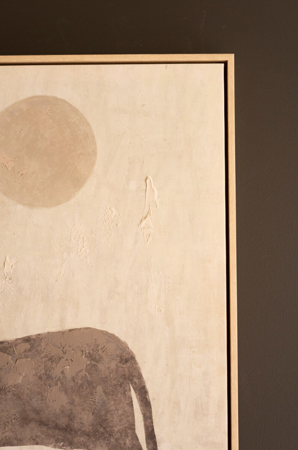 Two Horses w/ Sun - 13 Hub Lane   |  Canvas Art