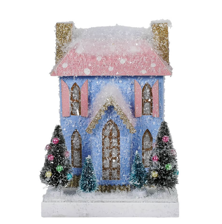 Petite Blue & Pink House