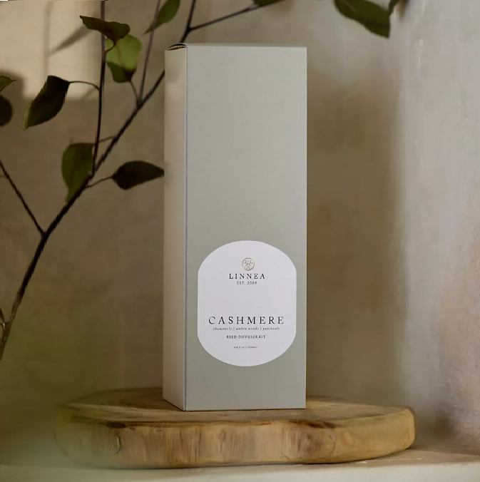 Linnea Cashmere Reed Diffuser - 13 Hub Lane   |  Cashmere