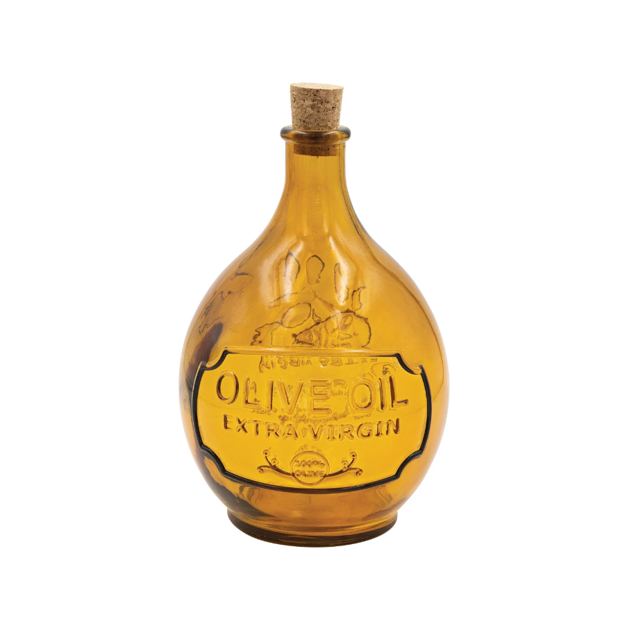 13 Hub Lane Embossed Olive Oil Bottle - Thumbnail 4