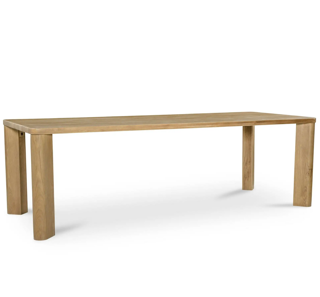 Segment Large Wood Dining Table - 13 Hub Lane   |  Dining Tables