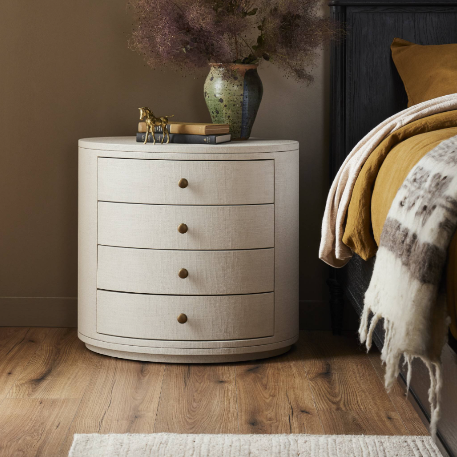 Amelia Oval Nightstand - 13 Hub Lane   |  