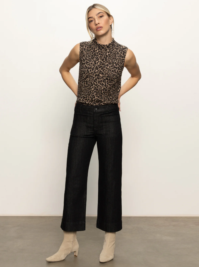 The Marine Jean, After Hours - 13 Hub Lane   |  Cropped Wide Leg Jeans