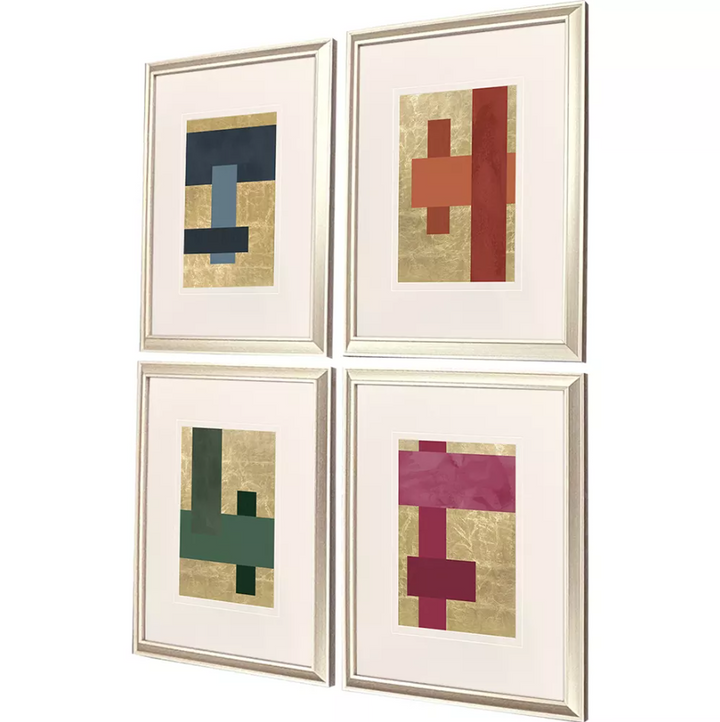 Mini Crossblocks - 13 Hub Lane   |  Under Glass Prints & Art