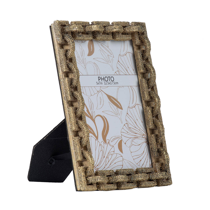 Textured Gold Frame - 13 Hub Lane   |  