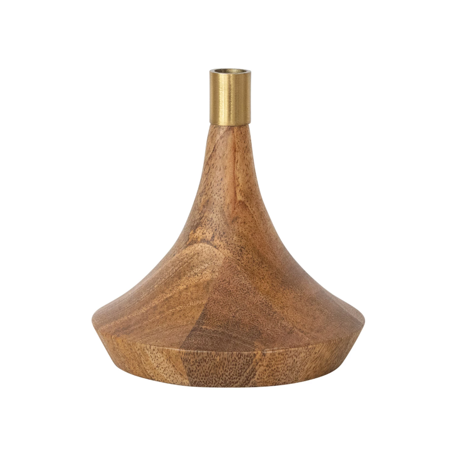 Mango Wood Taper Holder