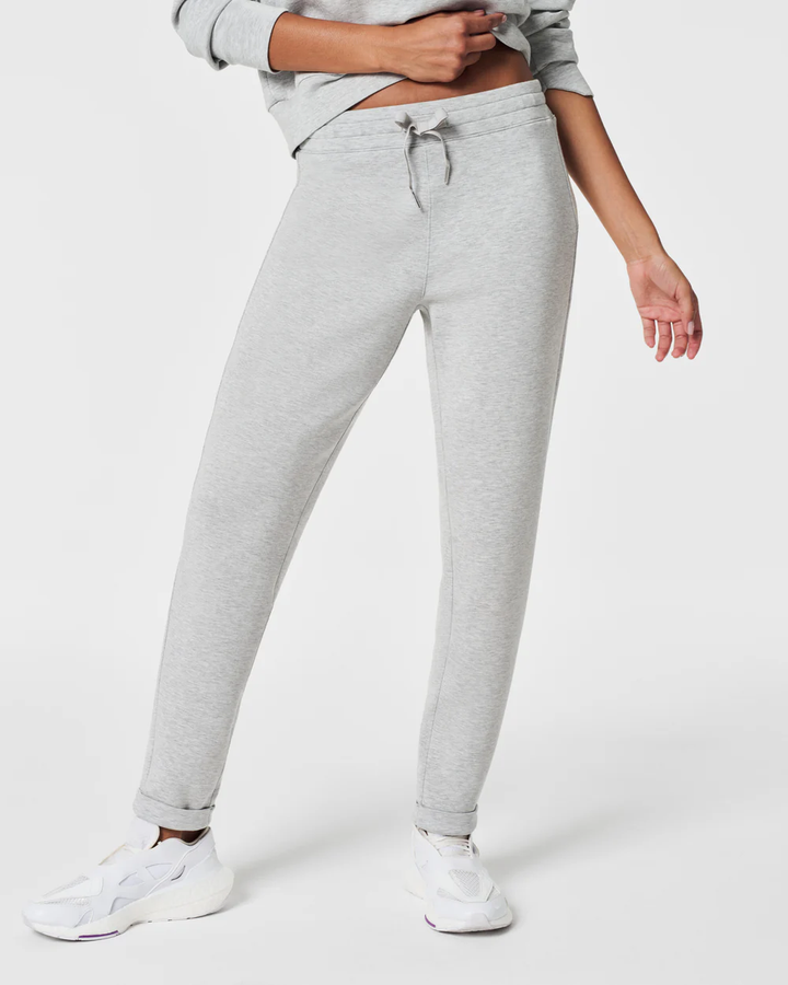 Spanx AirEssentials Tapered Pant, Light Grey Heather