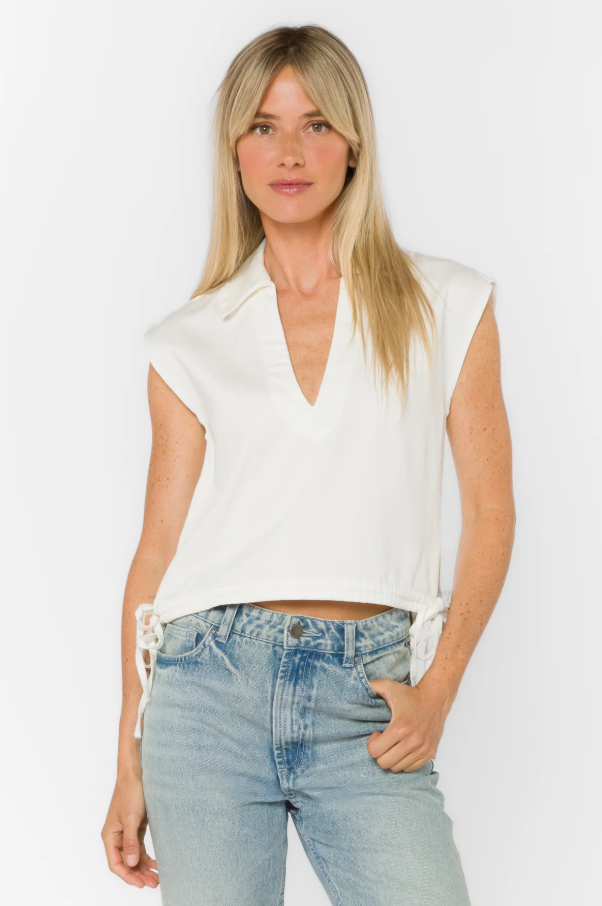 Capricorn Top, Optic White - 13 Hub Lane   |  