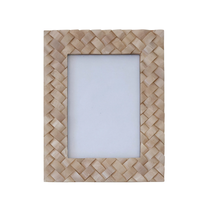 Woven Resin Photo Frame - 13 Hub Lane   |  Resin Frames