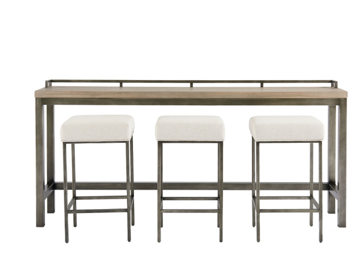 Mitchell Console Table w/ 3 Stools