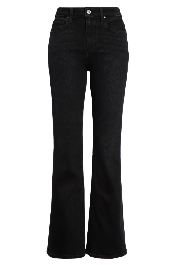 Paige High Rise Laurel Canyon 32" Bootcut Jean, Yacht Club