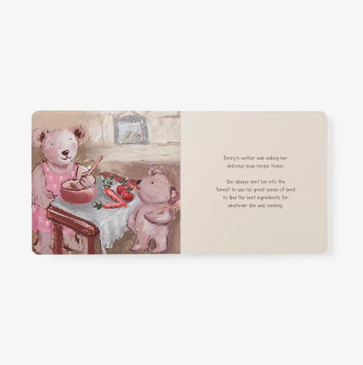 Benny Bear Board Book - 13 Hub Lane   |  Baby Books