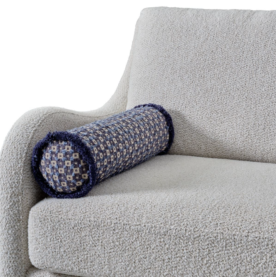 Lala Blue Bolster Pillow