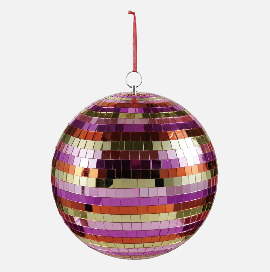 Oversized Foam & Glass Mirror Ball