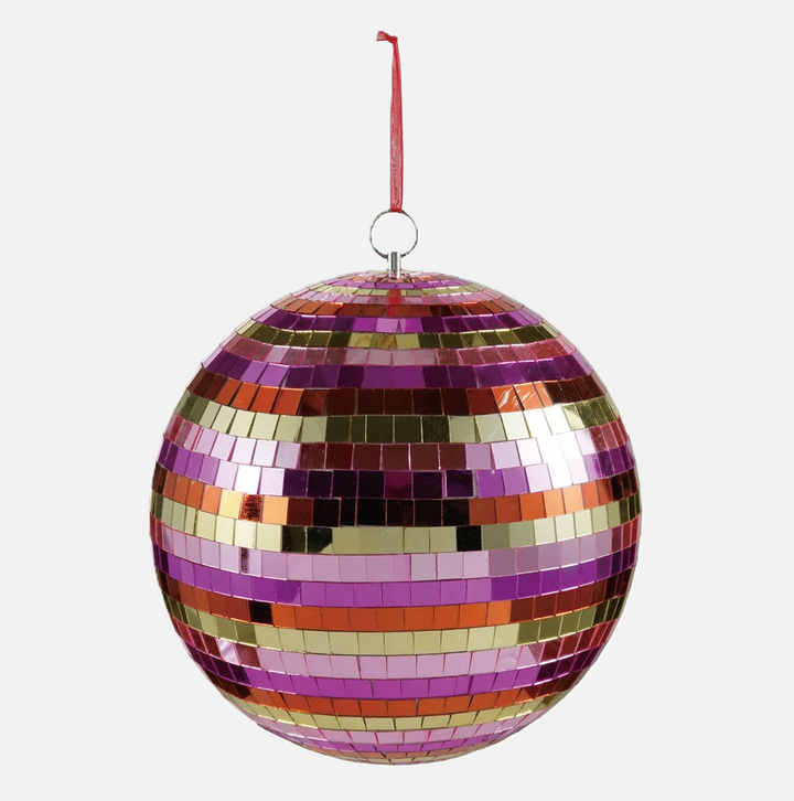 Oversized Foam & Glass Mirror Ball