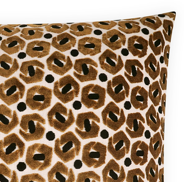 Ollina Pillow, Topaz - 13 Hub Lane   |  Velvet Pillows