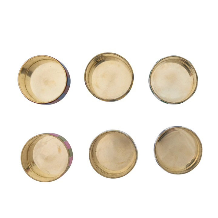 Round Striped Box