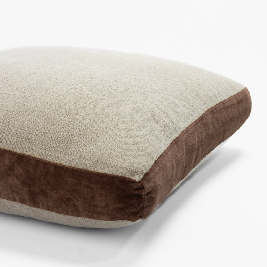 Dain Square Pillow, Tobacco