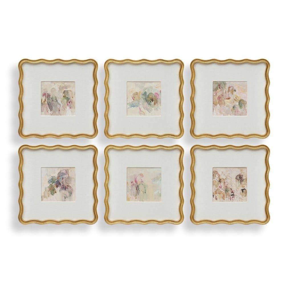 Garden Mist Framed Canvas