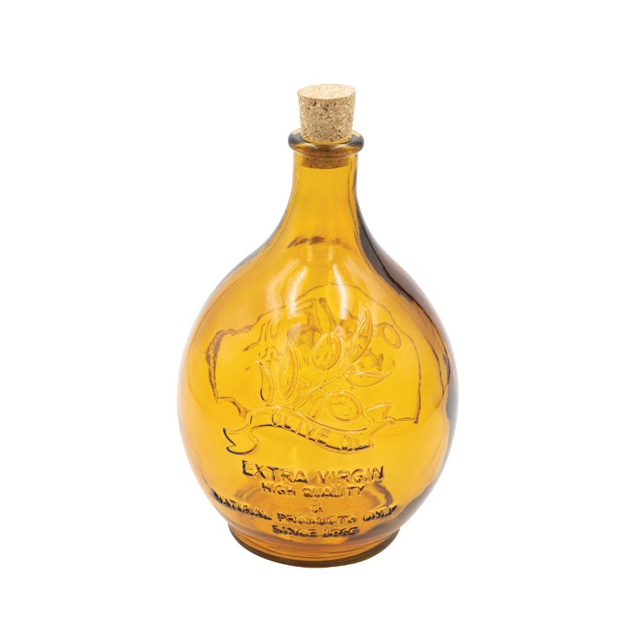 13 Hub Lane Embossed Olive Oil Bottle