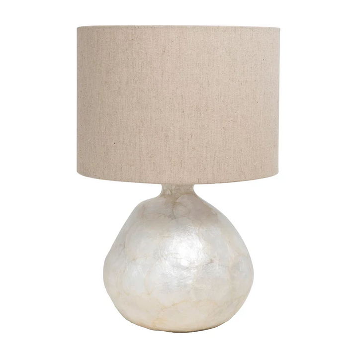 Capiz Shell Table Lamp