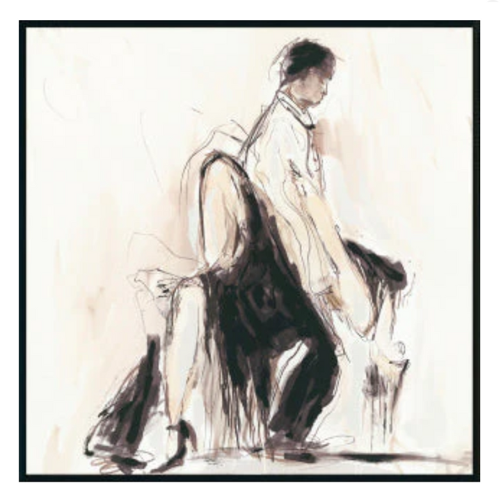 Dancers Painting by Buddy Whitlock - 13 Hub Lane   |  Hand-Painted Art