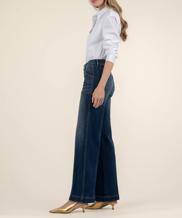 Kut From the Kloth Jodi High Rise Wide Leg, Energy